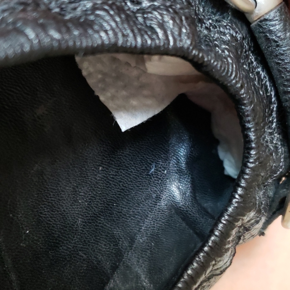 Dior Black Leather Vintage Loafers Size 40 - Picture 12 of 15